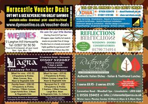 HORNCASTLE VOUCHER DEALS OCT-NOV 2013 ISSUE 13