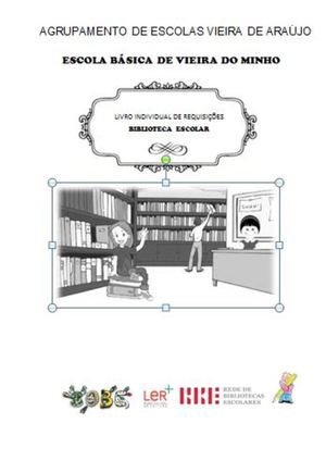 Livro de requisição da Biblioteca Escolar 1.º ciclo