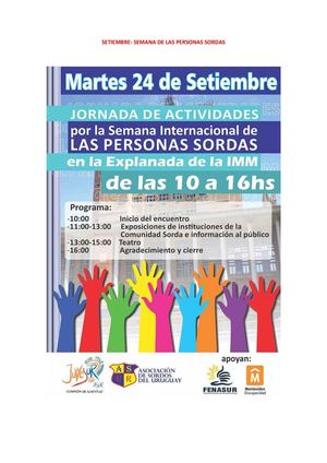 Semana de las personas sordas