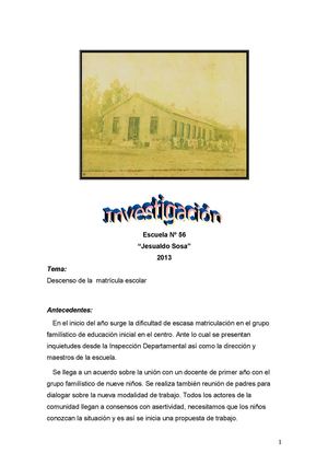 Escuela N° 56- Rural - Riachuelo