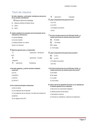 Ejercicios de repaso