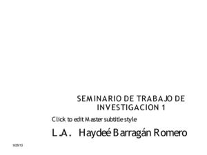 seminario de investigación 1