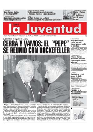 CERRÁ Y VAMOS: EL “PEPE” SE REUNIÓ CON ROCKEFELLER