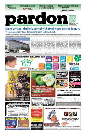 Pardon Topoľčany 39/2013