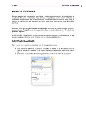 Editor de ecuaciones de office