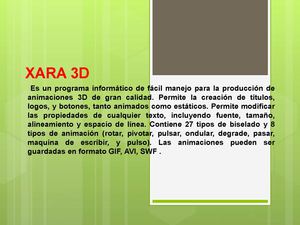 Xara 3D
