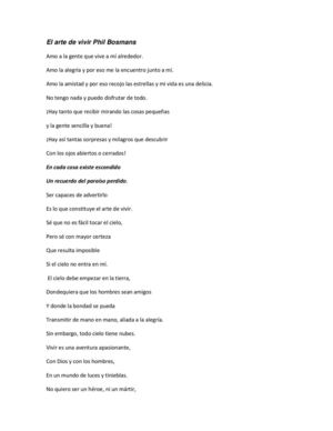 PHIL BOSMANS EL ARTE DE VIVIR