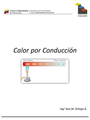 Calor por conducción