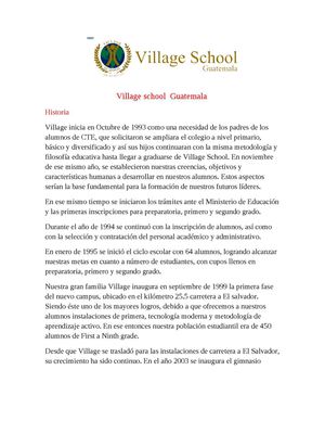 colegio village school