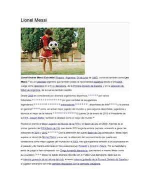 revista leo messi