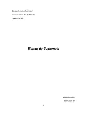 Biomas de Guatemala