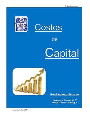 Libro - Costos de Capital (René Adauto)