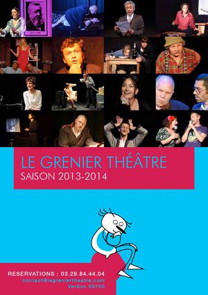 Programmation 2013/2014 Grenier Théâtre