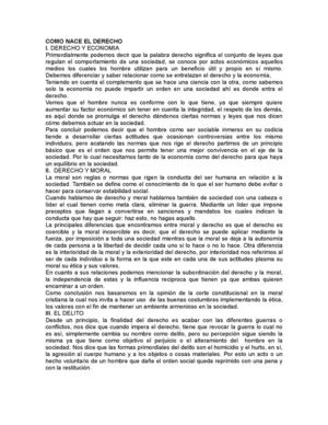 COMO NACE EL DERECHO