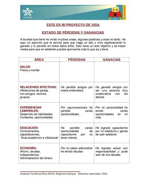 mi proyecto de vida