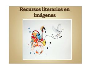 Recursos literarios en imágenes