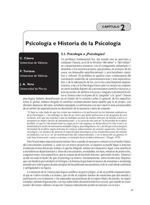 HISTORIA DE LA PSICOLOGIA