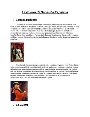 Guerra de Sucesión Española