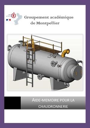 AIDE-MEMOIRE POUR LA CHAUDRONNERIE