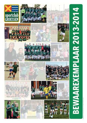 Groen Wit bewaarmagazine 2013-2014