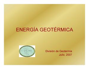 Energia geotermica