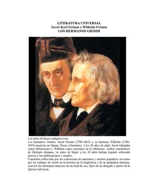 LITERATURA UNIVERSAL DEL ROMANTICISMO