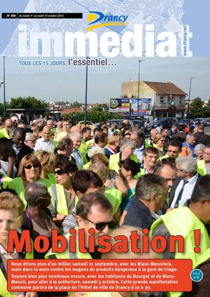 Drancy immédiat 259 - 1er octobre 2013