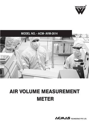 Air Volume Measurement Meter