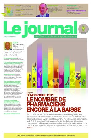 Le journal n°16 - Juillet/Août 2012