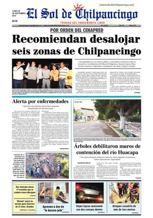 El Sol de Chilpancingo 30 Septiembre 2013
