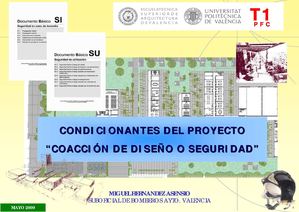 CONDICIONANTES DEL PROTECTO CTE DB SI SU