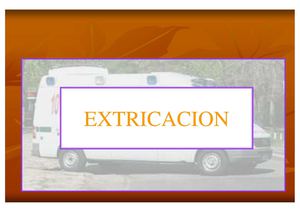 EXTRICACIÓN