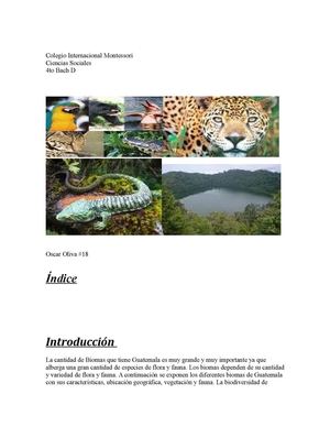 Biodiversidad de Guatemala