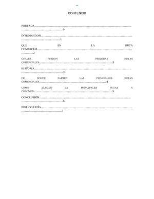 primeras rutas comerciales