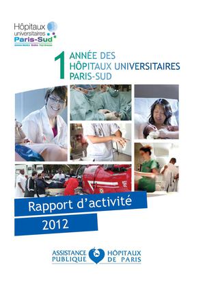 Rapport d'activité 2012 des HUPS