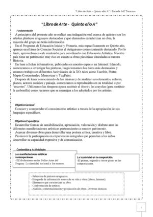 libro de arte