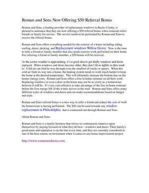 Replacement Windows Willow Grove ... (Roman and Son's Windows & Doors)