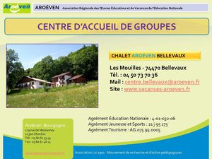 Presentation chalet Aroeven Bellevaux