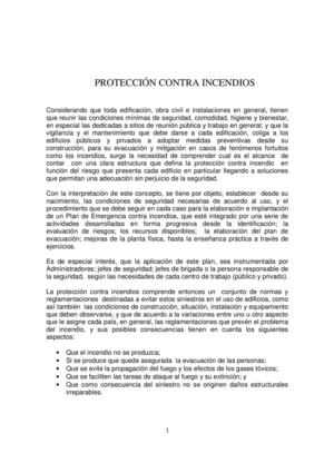PROTECCION CONTRA INCENDIOS