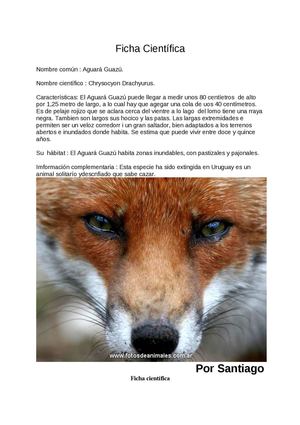 ESPECIES AUTÓCTONAS