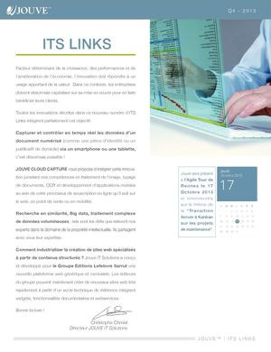 Jouve ITSLinks Q4 2013