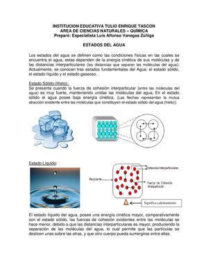 Los Estados del Agua
