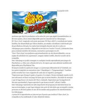 video juegos chavo del ocho