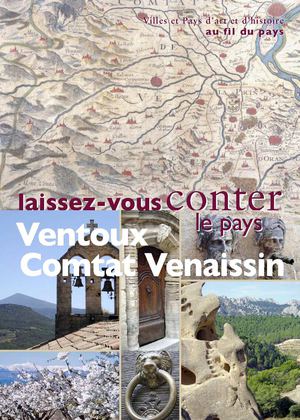 Guide touristique Pays  Ventoux Comtat-Venaissin, édité par la COVE