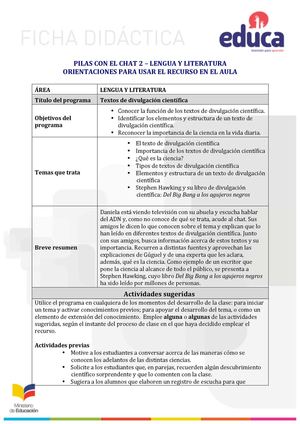 PCC 2_Textos de divulgacion cientifica