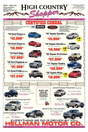 high Country Shopper 10.2.13