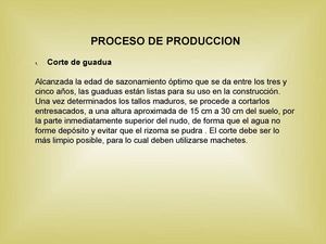 proceso de produccion artesanias en guadua