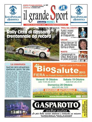 Il Grande Sport n. 187 del 6 ottobre 2013