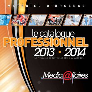 AVANT PREMIERE CATALOGUE URGENCE AMBULANCE MEDICAFFAIRES