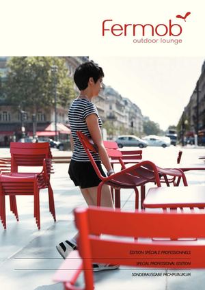 Catalogue contract Fermob 2014